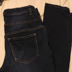 Dark Blue Women's Skinny Jeans